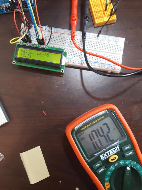 Measuring lower voltage