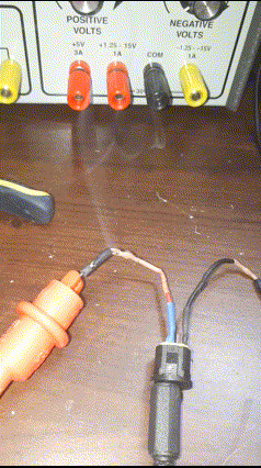 Smoke coming out of homemade power supply wiring